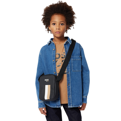 Chemise boutonnée en jean BOSS GARCON