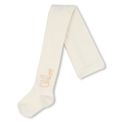 Collants en coton polyamide CHLOE FILLE