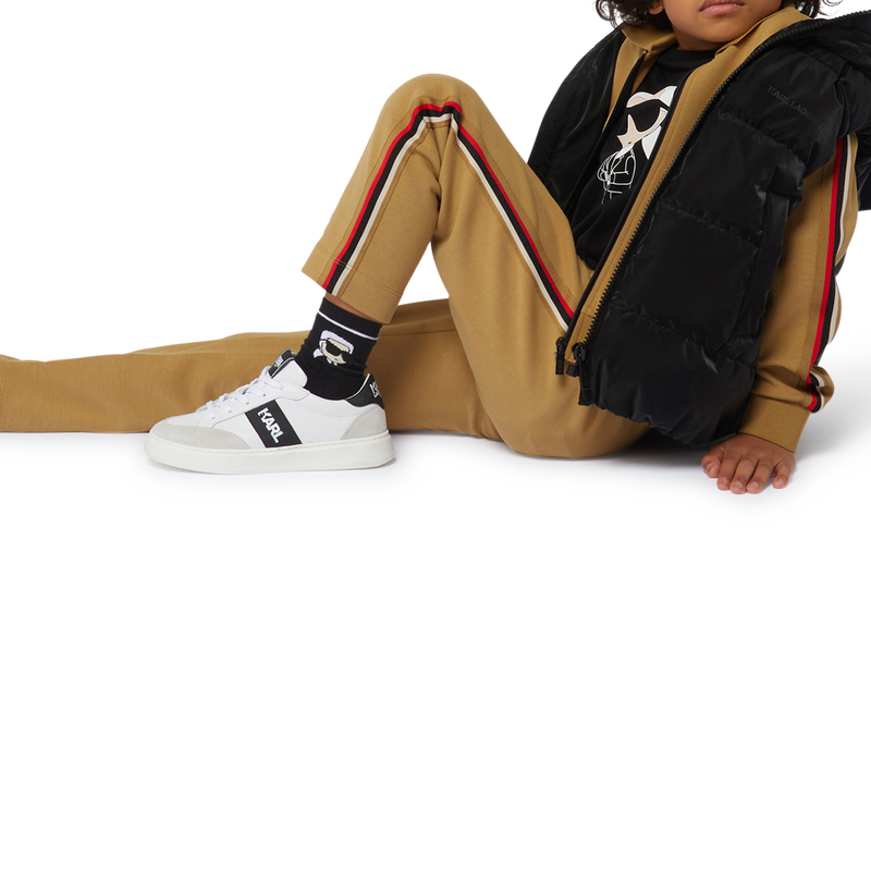 Cardigan de jogging zipp&eacute; KARL LAGERFELD KIDS 
                        GARCON