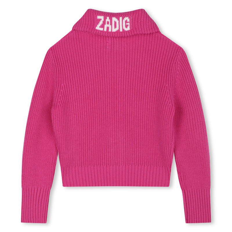 Cardigan à fermeture zippé ZADIG & VOLTAIRE 
                    FILLE