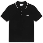 Polo manches courtes, BLACK, hi-res