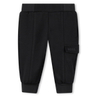 Pantalon taille &eacute;lastiqu&eacute;e BOSS 
                    GARCON