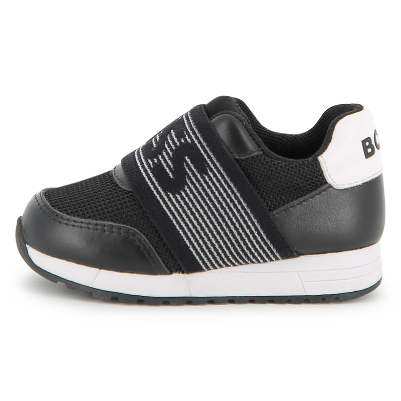 BASKETS EN CUIR DE VACHETTE BOSS 
                        GARCON