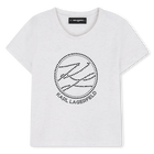 Tee-shirt manches courtes KARL LAGERFELD KIDS 
                    FILLE