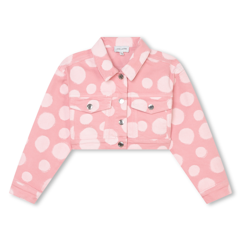 Veste courte à pois