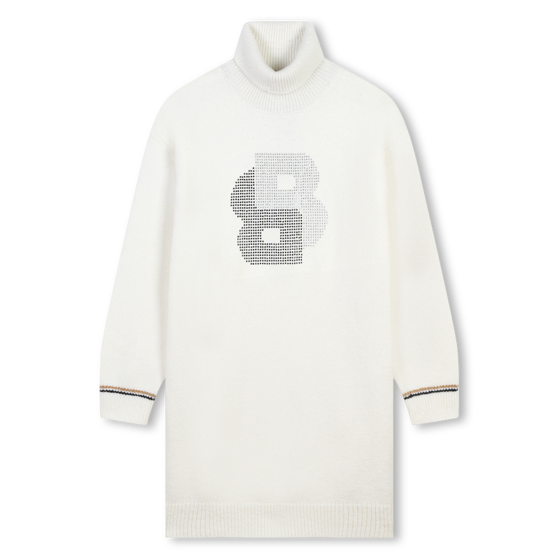 Robe pull avec strass BOSS 
                    FILLE