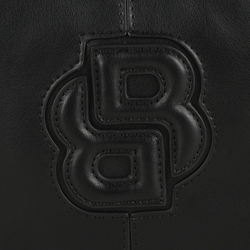 Sac &agrave; main en textile enduit BOSS 
                        FILLE