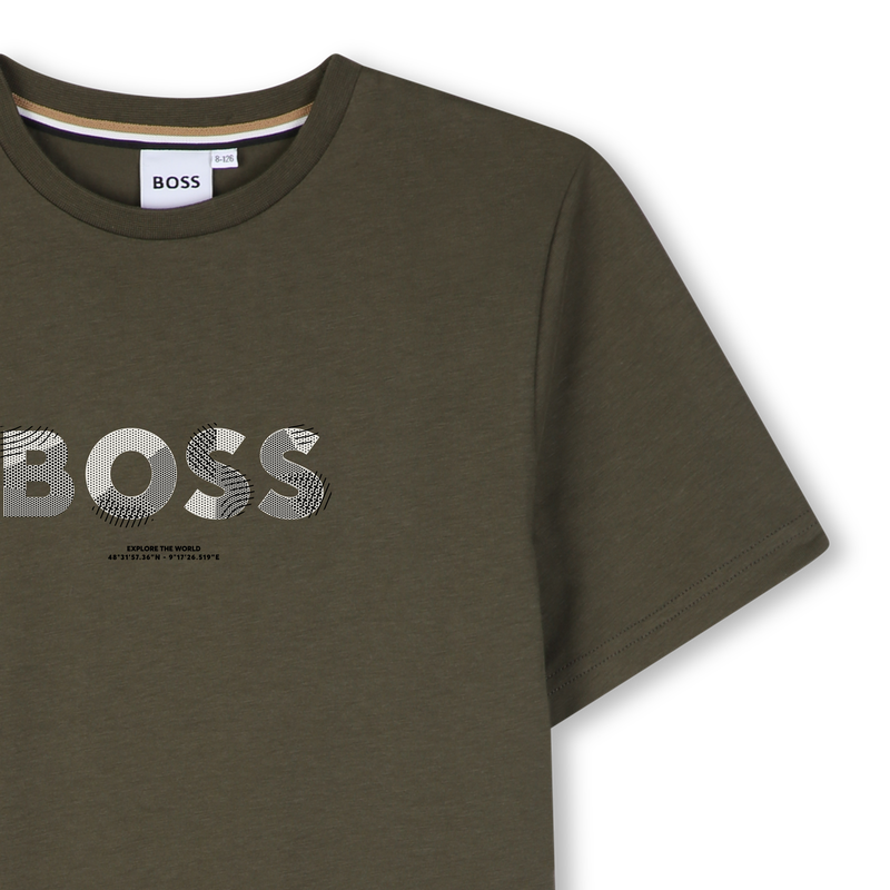 Tee-shirt manches courtes BOSS 
                        GARCON