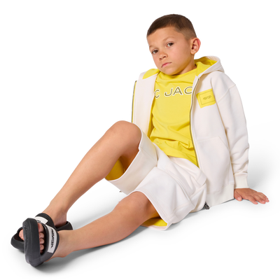 SWEAT ZIPP&Eacute; &Agrave; CAPUCHE MARC JACOBS GARCON