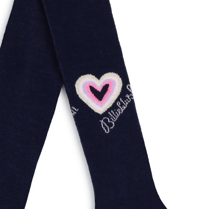 Collants avec coeur métallisé BILLIEBLUSH 
                    FILLE