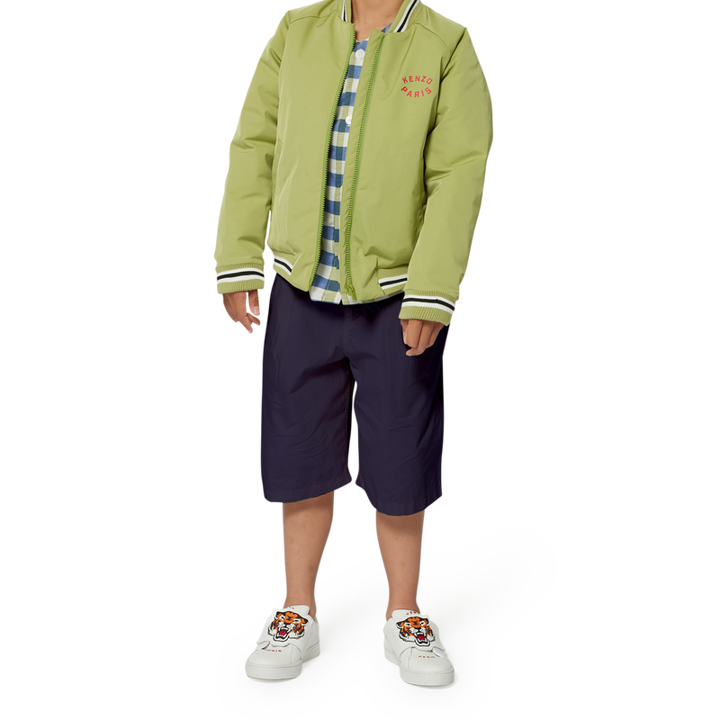 Bermuda en coton uni KENZO KIDS 
                        GARCON