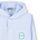 Chemise &agrave; capuche et imprim&eacute;s KENZO KIDS 
                    GARCON