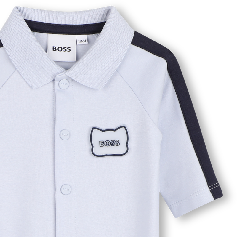 PYJAMA FERMETURE PRESSION BOSS 
                        GARCON