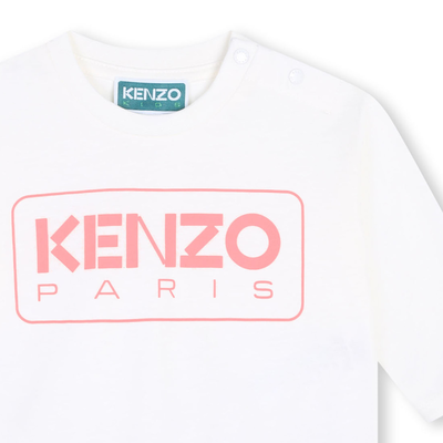 T-shirt &agrave; manches longues KENZO KIDS FILLE