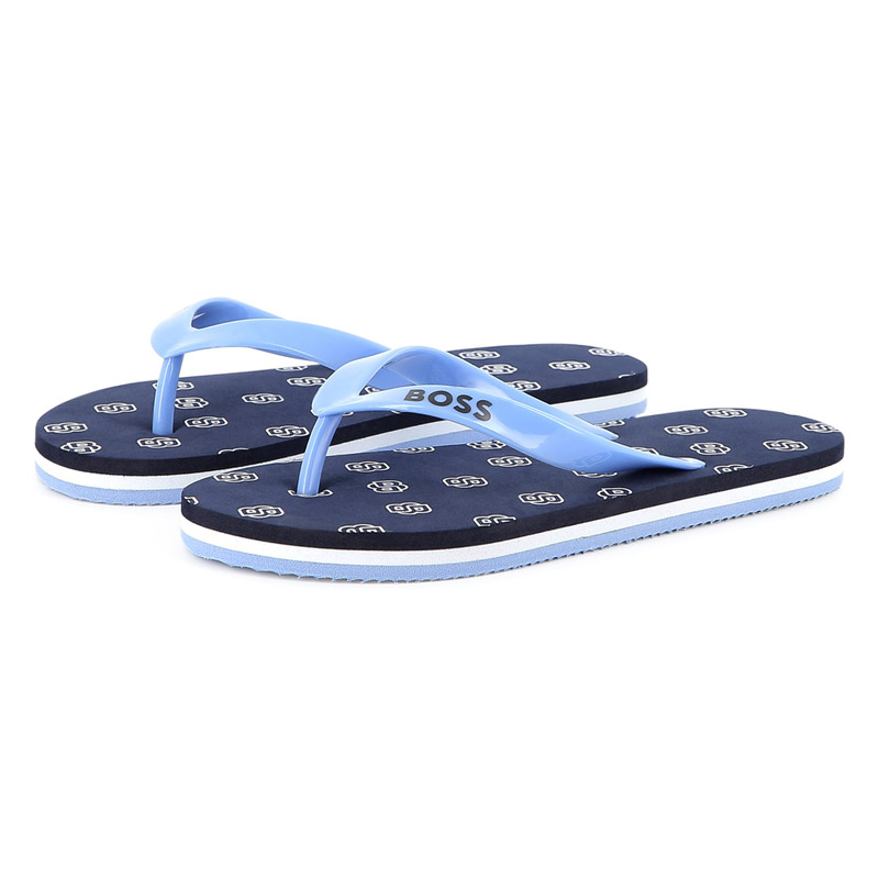 Tongs imprimées BOSS 
                    GARCON