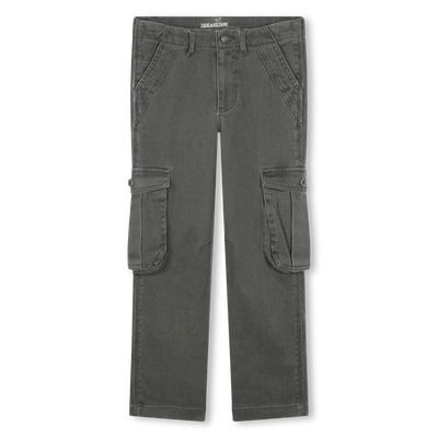 Pantalon cargo boutonn&eacute; ZADIG & VOLTAIRE GARCON