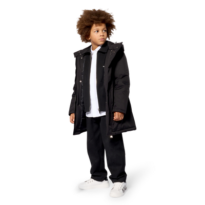 Parka &agrave; capuche KARL LAGERFELD KIDS GARCON