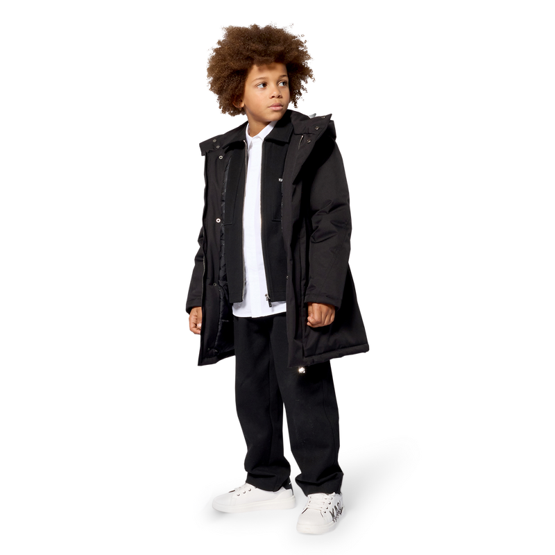 Parka &agrave; capuche KARL LAGERFELD KIDS 
                        GARCON