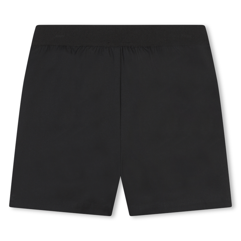 Short en coton &agrave; strass DKNY 
                        FILLE