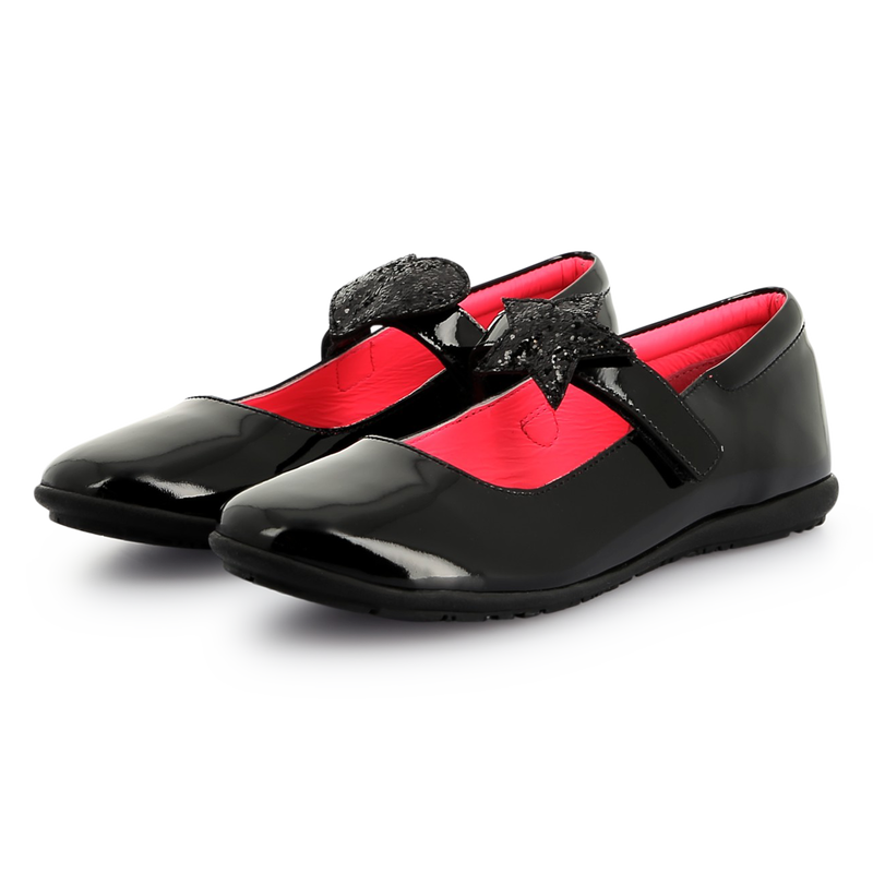 Ballerines vernies à fermeture auto-agrippante BILLIEBLUSH 
                    FILLE