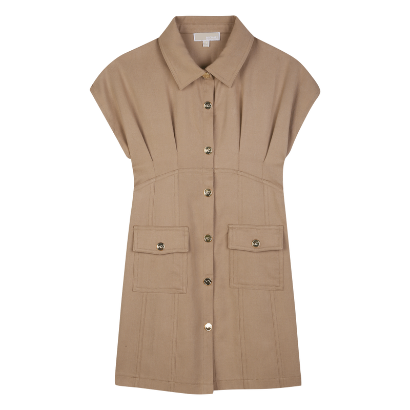 ROBE A MANCHES COURTES MICHAEL KORS 
                        FILLE