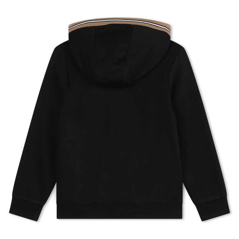 Cardigan zippé à capuche BOSS 
                    GARCON
