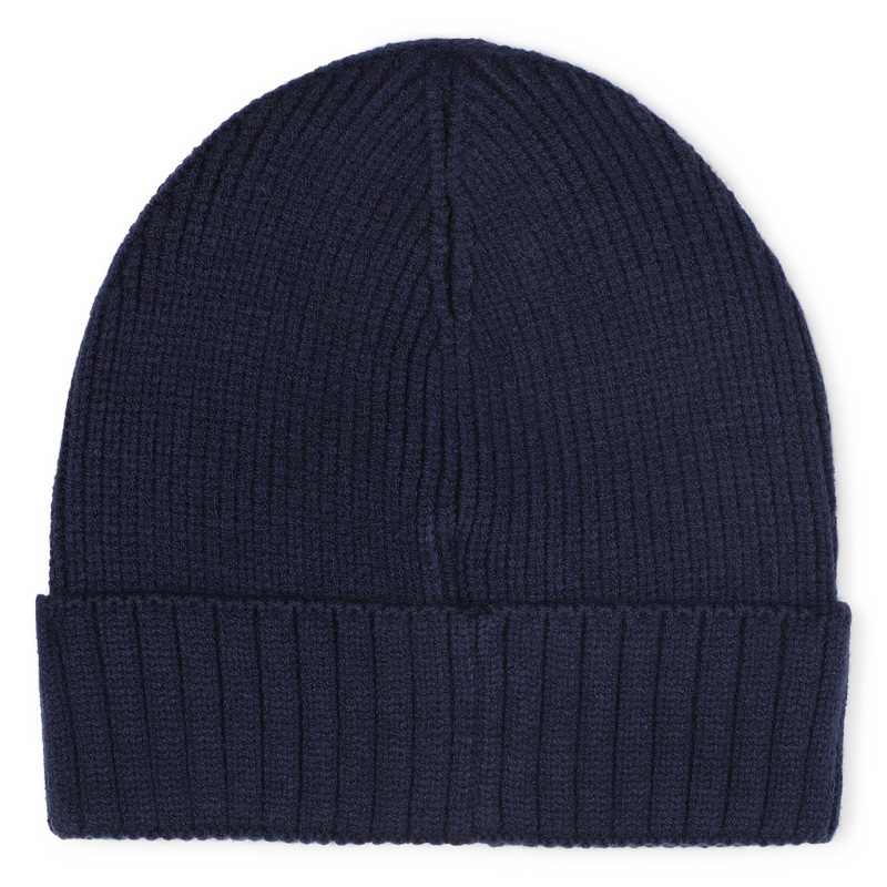 Bonnet tricot avec sigle BOSS 
                    GARCON