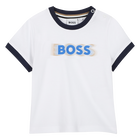 T-shirt &agrave; manches courtes BOSS 
                    GARCON