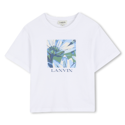 TEE-SHIRT MANCHES COURTES LANVIN FILLE