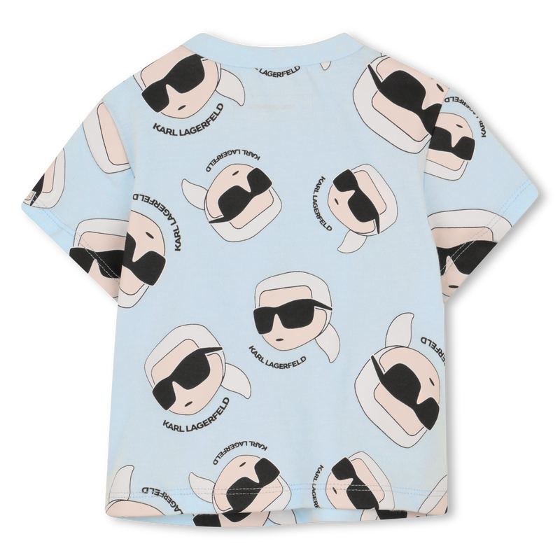 ENSEMBLE T-SHIRT ET SHORT KARL LAGERFELD KIDS 
                        GARCON