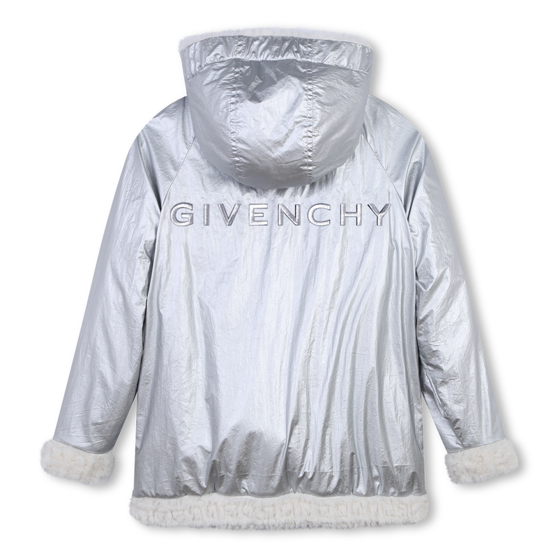 Veste réversible à capuche GIVENCHY 
                    FILLE