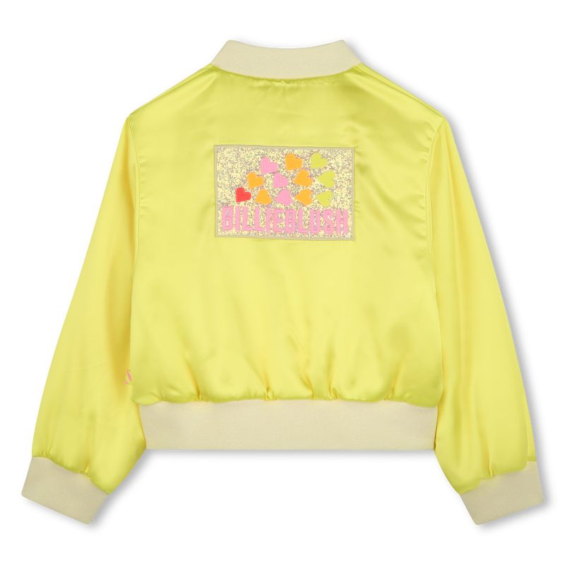 Veste satinée avec badge BILLIEBLUSH 
                    FILLE