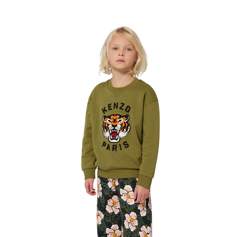 Sweat en molleton non gratté KENZO KIDS 
                    GARCON