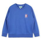 Sweat-shirt molletonn&eacute; imprim&eacute; KENZO KIDS 
                    GARCON