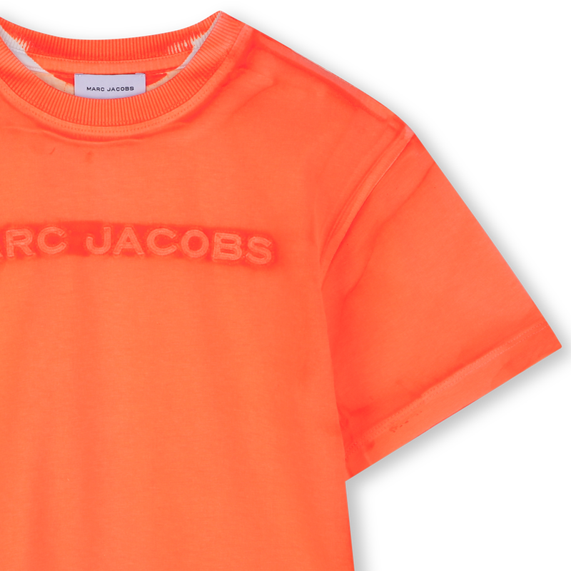 T-shirt en coton avec broderie MARC JACOBS 
                        UNISEXE