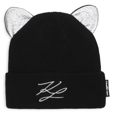 Bonnet en tricot KARL LAGERFELD KIDS FILLE