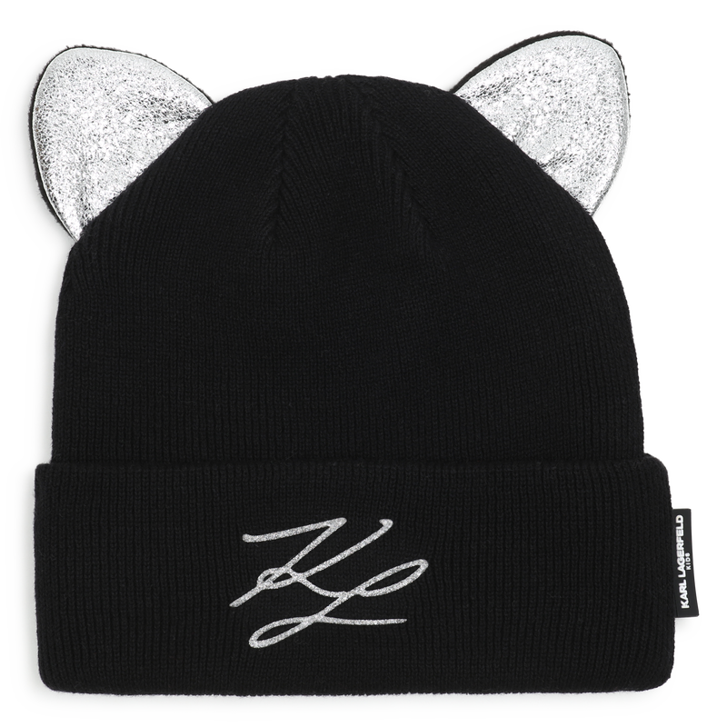 Bonnet en tricot KARL LAGERFELD KIDS 
                        FILLE