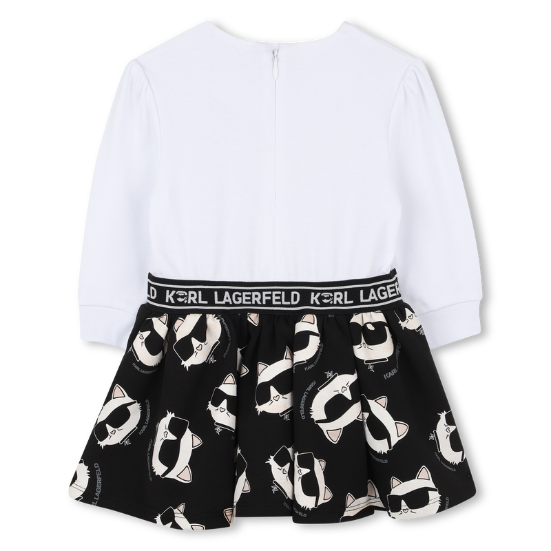 Robe à manches longues KARL LAGERFELD KIDS 
                        FILLE