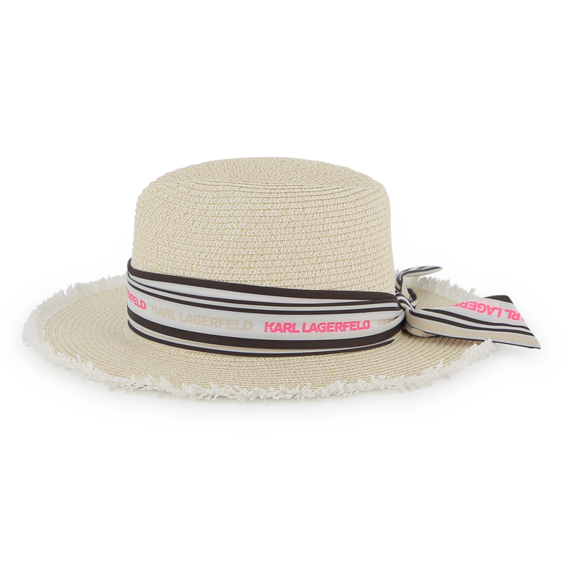 CHAPEAU TRESS&Eacute; KARL LAGERFELD KIDS 
                        FILLE