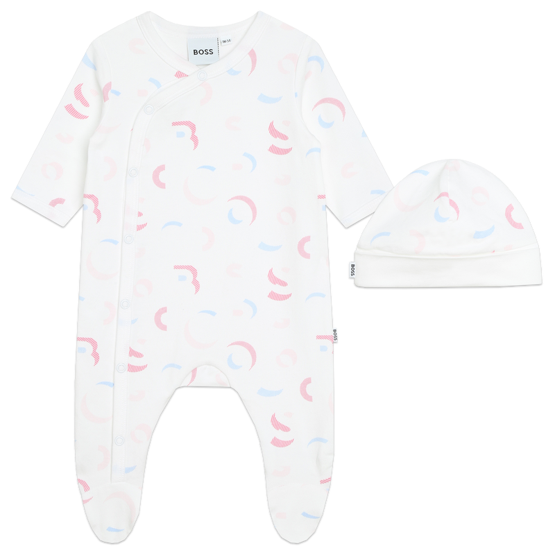 Ensemble pyjama et bonnet BOSS 
                    FILLE