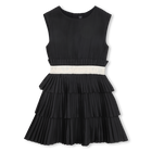 Robe manches courtes plissee KARL LAGERFELD KIDS 
                    FILLE