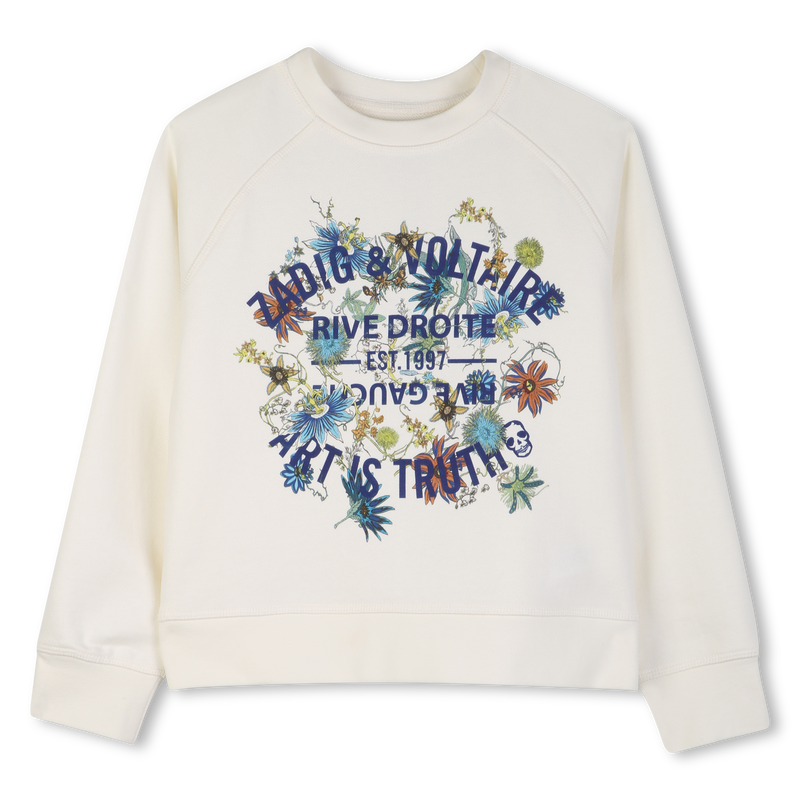 SWEAT COL ROND ZADIG & VOLTAIRE 
                        FILLE