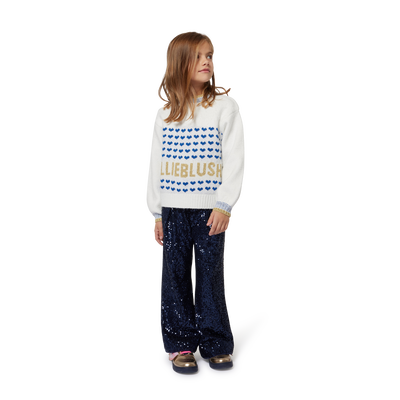 Pantalon fluide orné de sequins BILLIEBLUSH FILLE