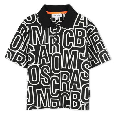 Polo imprimé monogramme MARC JACOBS GARCON