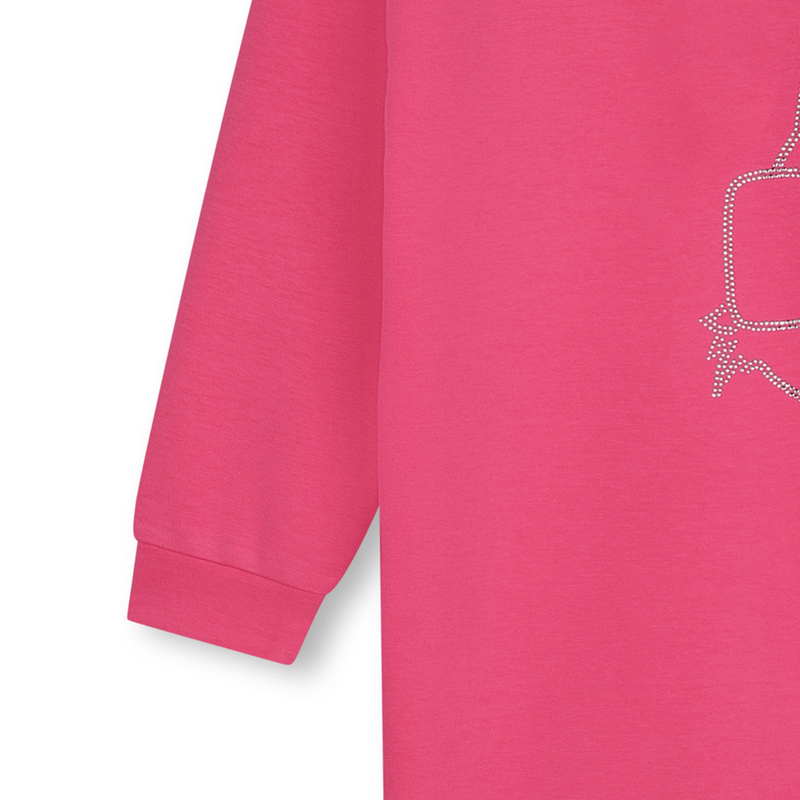 Robe droite avec strass KARL LAGERFELD KIDS 
                    FILLE