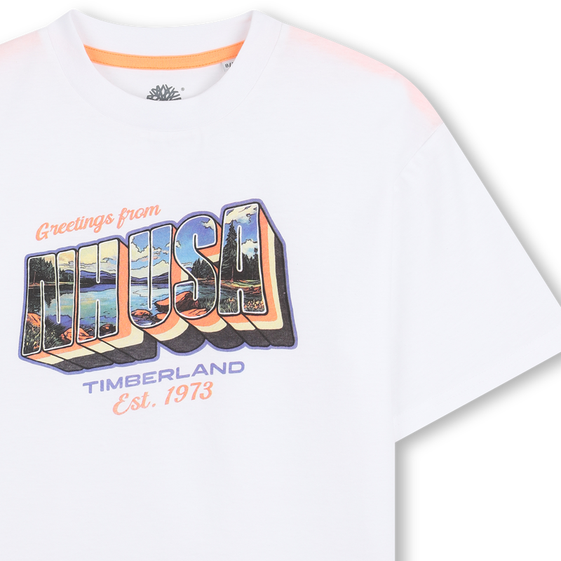 TEE-SHIRT MANCHES COURTES TIMBERLAND 
                        GARCON