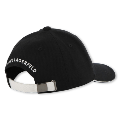 CASQUETTE &Agrave; FERMETURE R&Eacute;GLABLE KARL LAGERFELD KIDS GARCON