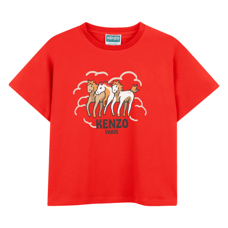TEE-SHIRT MANCHES COURTES KENZO KIDS 
                        UNISEXE