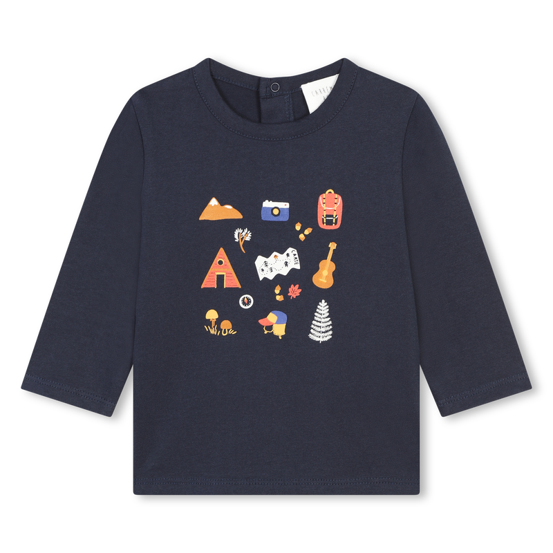 T-shirt avec imprimé placé CARREMENT BEAU 
                    GARCON