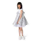 Robe de ceremonie bi-matiere KARL LAGERFELD KIDS 
                    FILLE